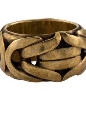 JOHN VARVATOS BRAIDED BAND RING